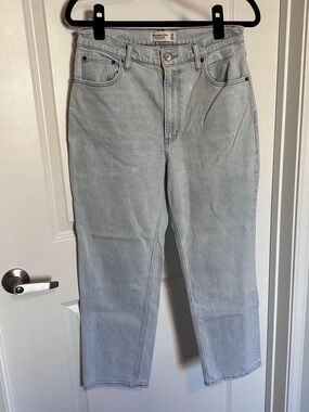A&F straight leg jeans